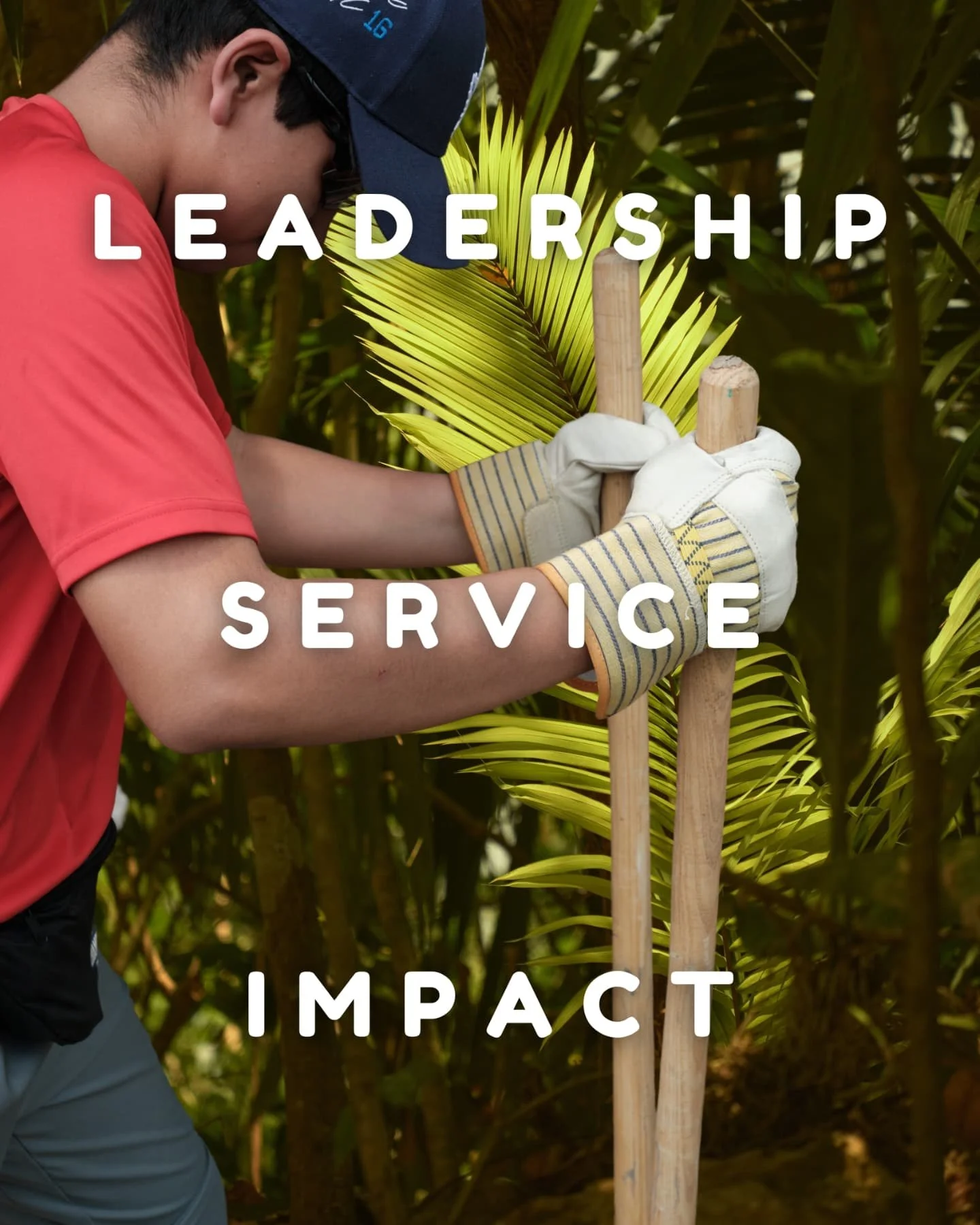 Leadership. Service. Impact. 🌎

True leadership is built through service &mdash; stepping in, getting your boots dirty, and making a difference. Whether it's building, planting, or supporting others, these moments of action sharpen our skills, build