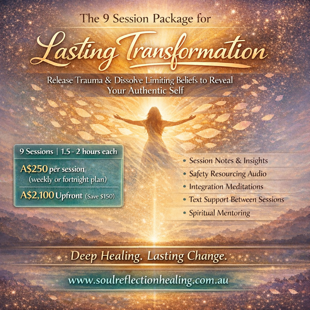 9 Weekly Session Package for Lasting Transformation (Pay weekly)