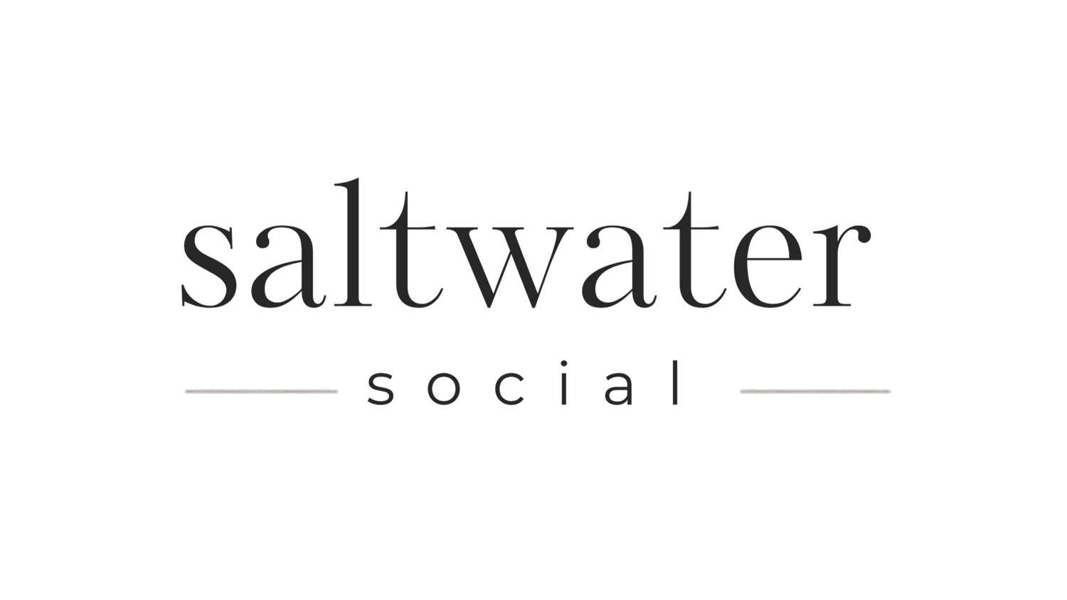 Saltwater Social