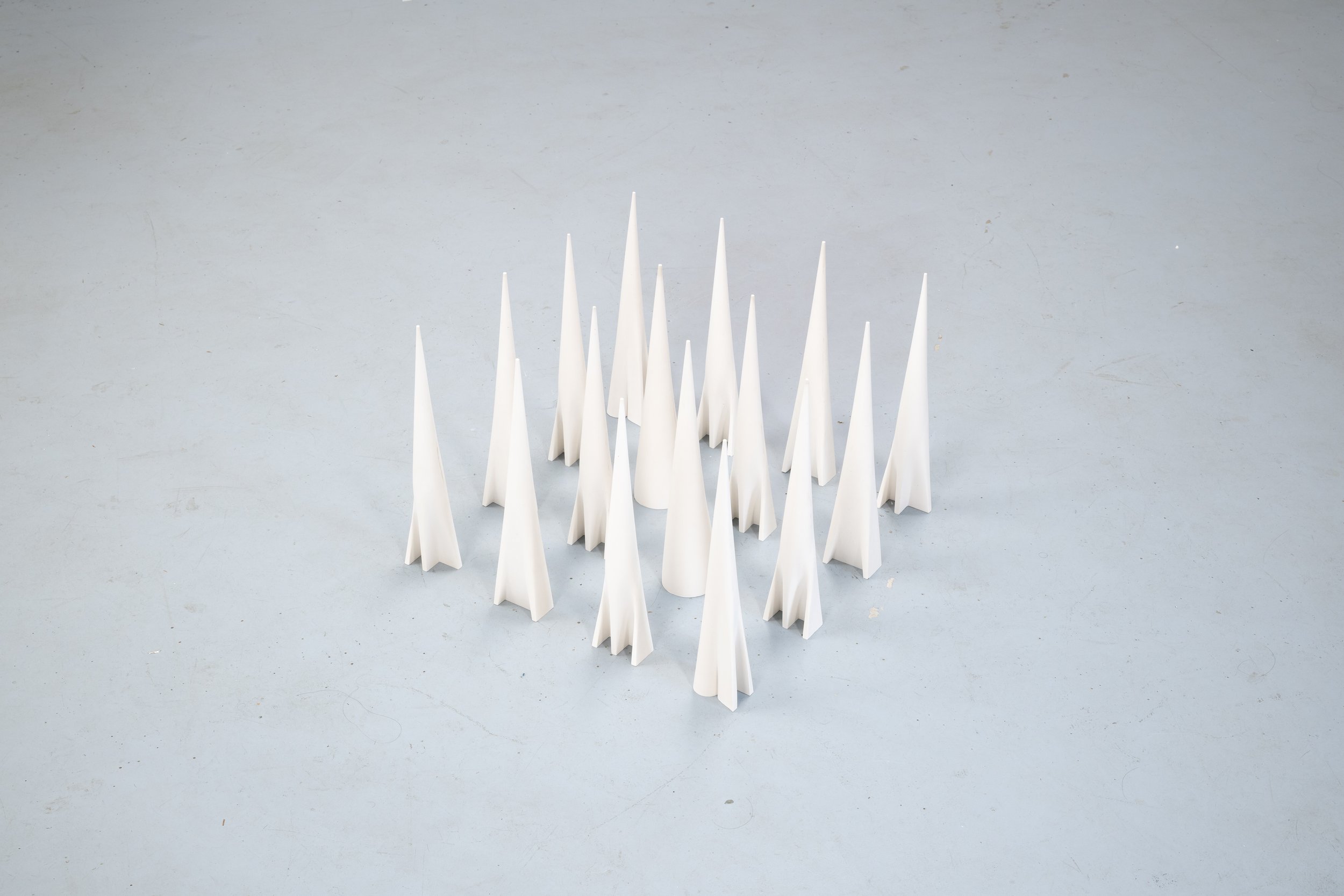 Daniel John Pilkington, 'Array', Hydrostone, 70 x 70cm, 2026