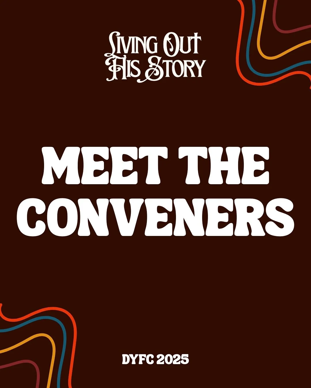 Meet the conveners behind DYFC 2025! 
It all starts July 31! We can&rsquo;t wait to see you there 💛