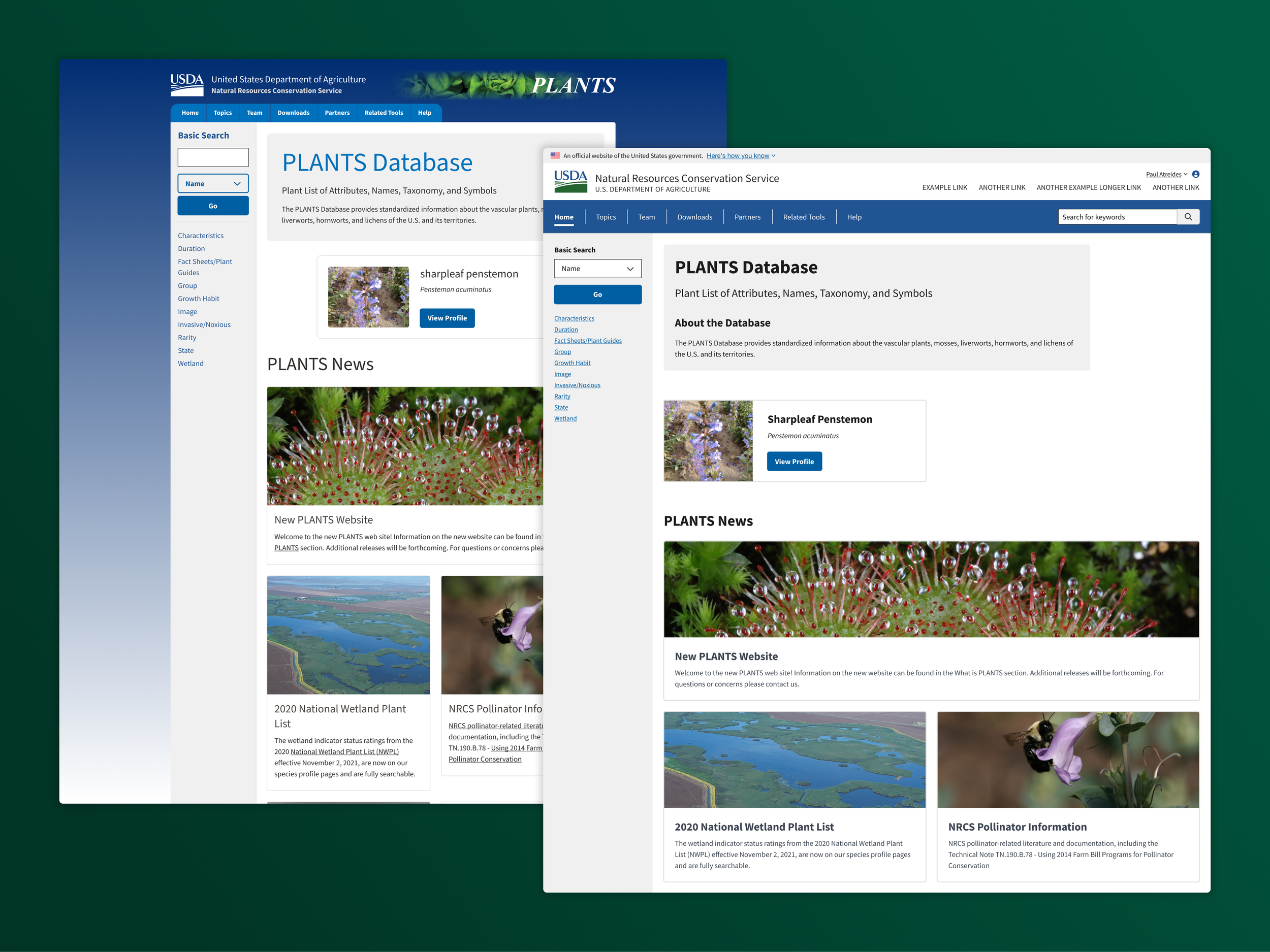 USDA PLANTS Database
