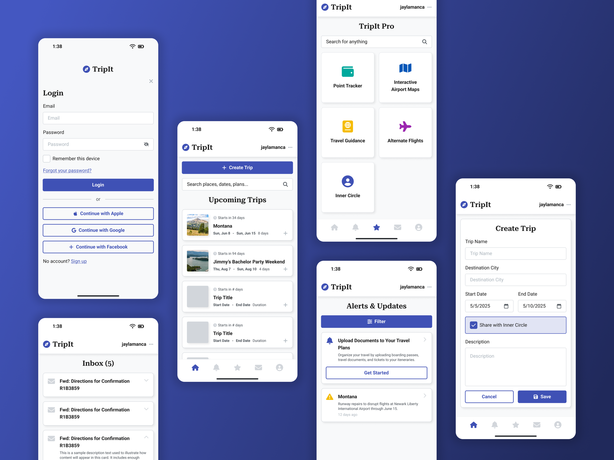 TripIt Redesign