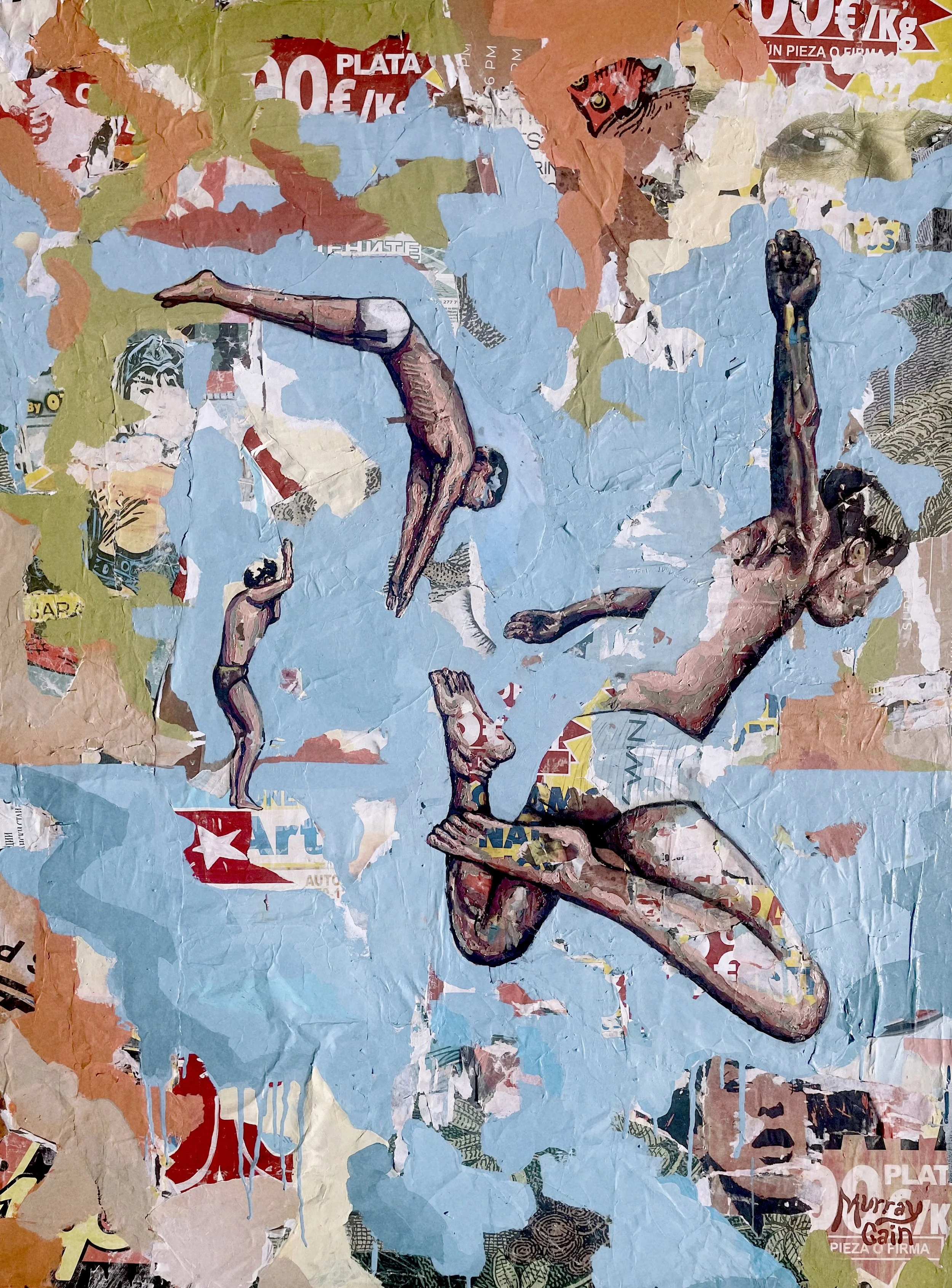 Johnny Jumping into the Med (Print)