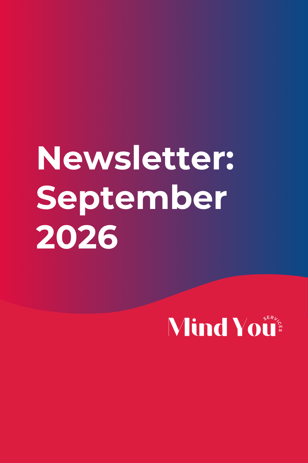 Newsletter: September 2026