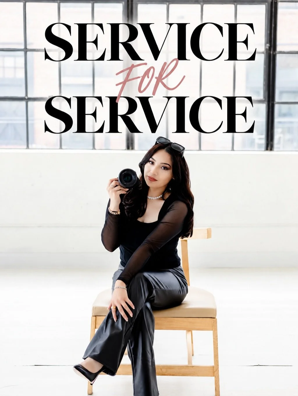 SERVICE FOR SERVICE ✨

I&rsquo;m currently looking to collaborate with local business owners and service providers through service exchanges.

I&rsquo;m offering 30-minute or 1-hour photography sessions in exchange for services of equal value.

If yo