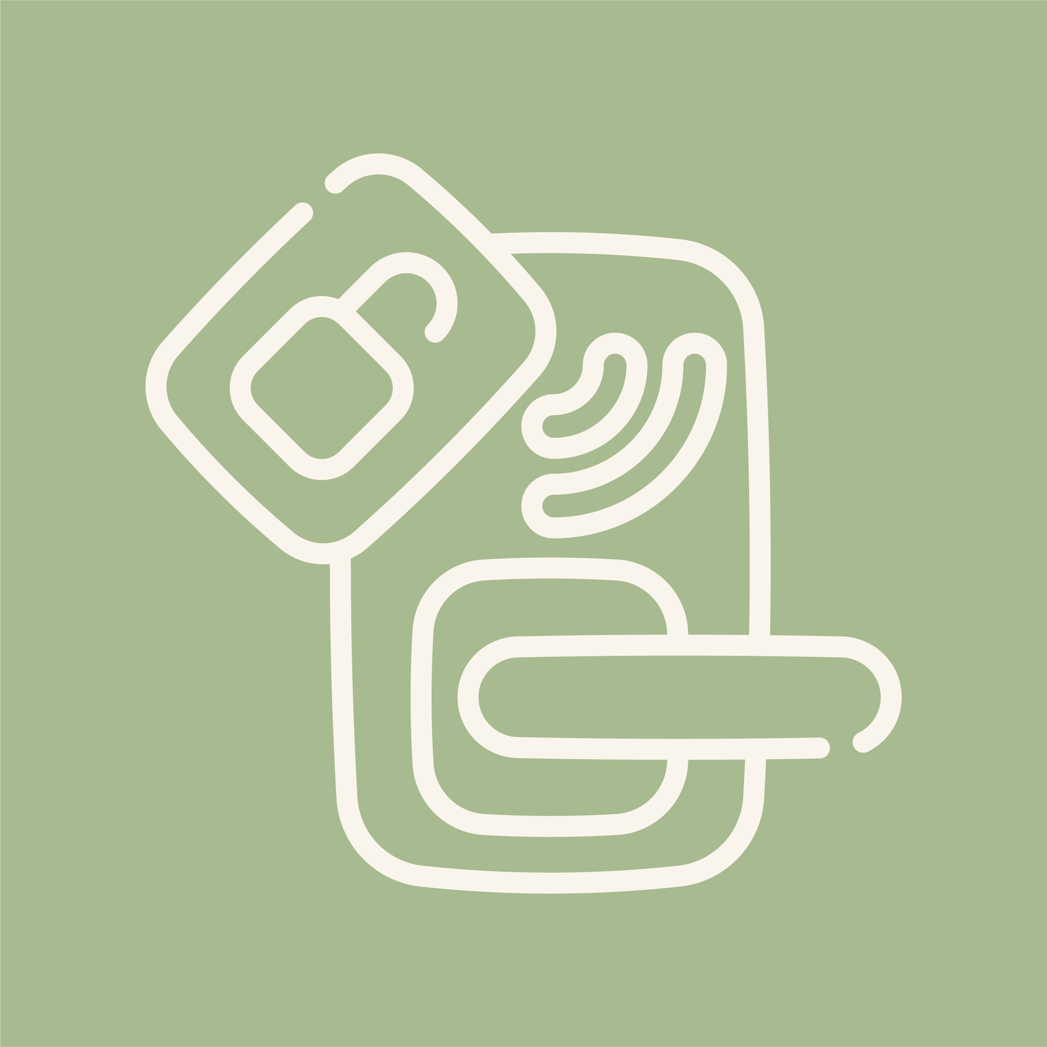 Illustration of a smart lock with wireless signal and open padlock icon on a green background.