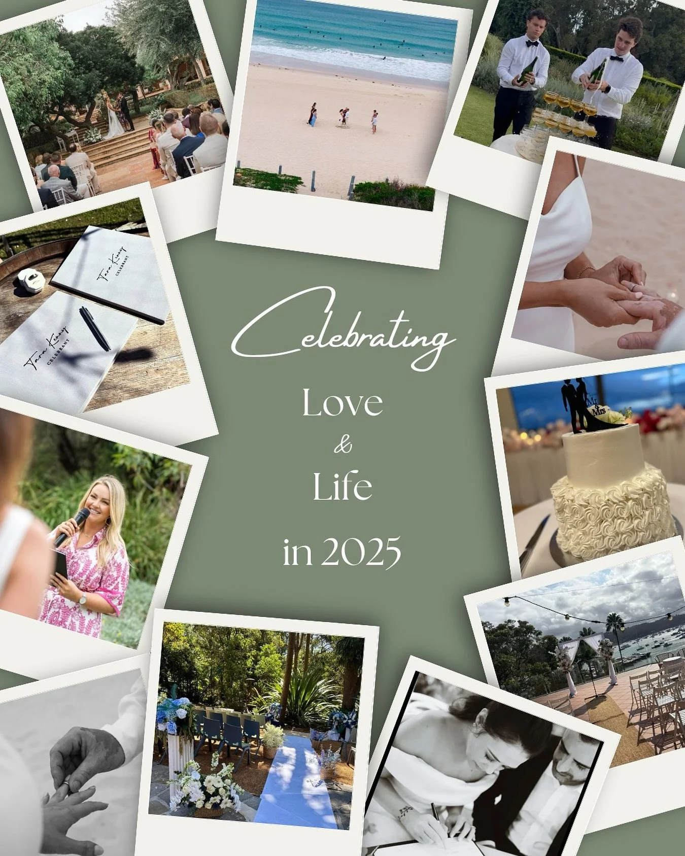 25 ceremonies in &rsquo;25, alongside a full-time job and so many unforgettable moments! ✨
.
From joyful &ldquo;I do&rsquo;s&rdquo; to intimate farewells filled with love and remembrance, every ceremony this year reminded me why I do this. It has bee