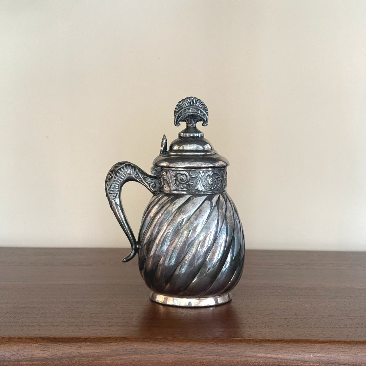 Vintage Silver Plate Creamer Pitcher