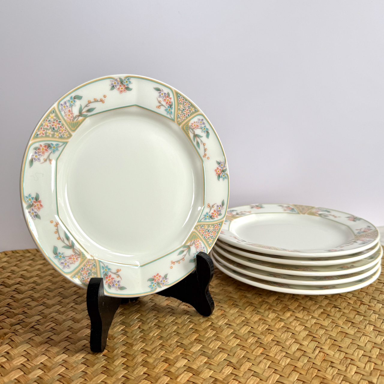Set of 6 Villeroy & Boch Como Dessert Plates