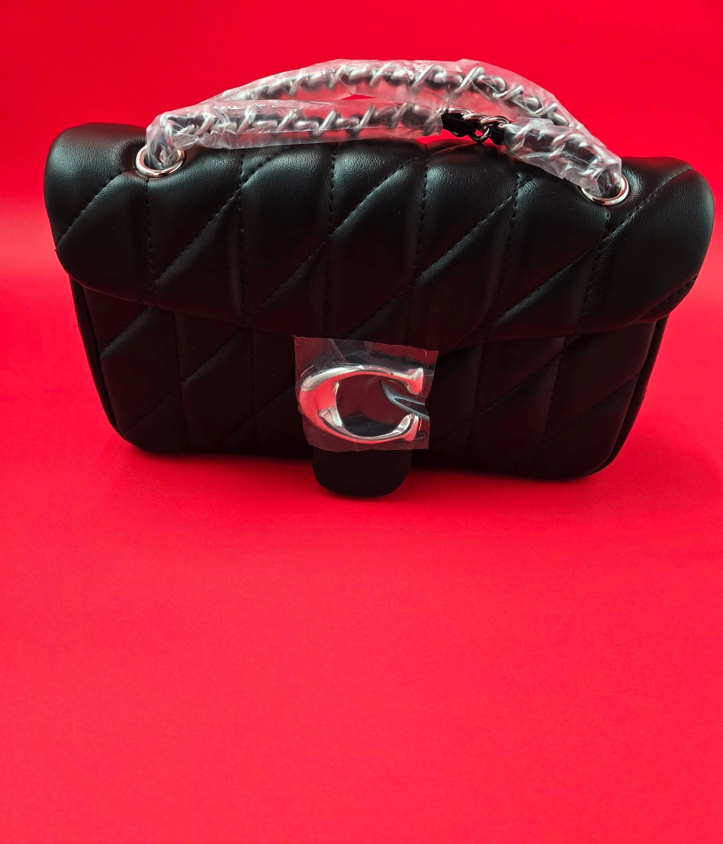 COACH TABBY QUILTED SHOULDER BAG 26 NEW.