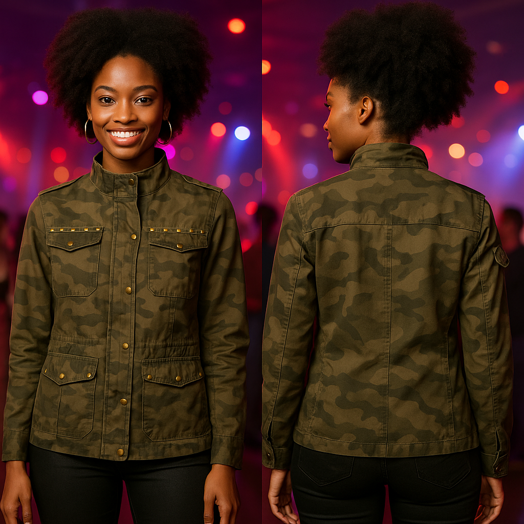 CAMOUFLAGE JACKET New