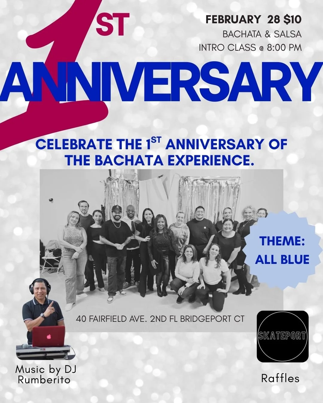 1 YEAR ANNIVERSARY PARTY