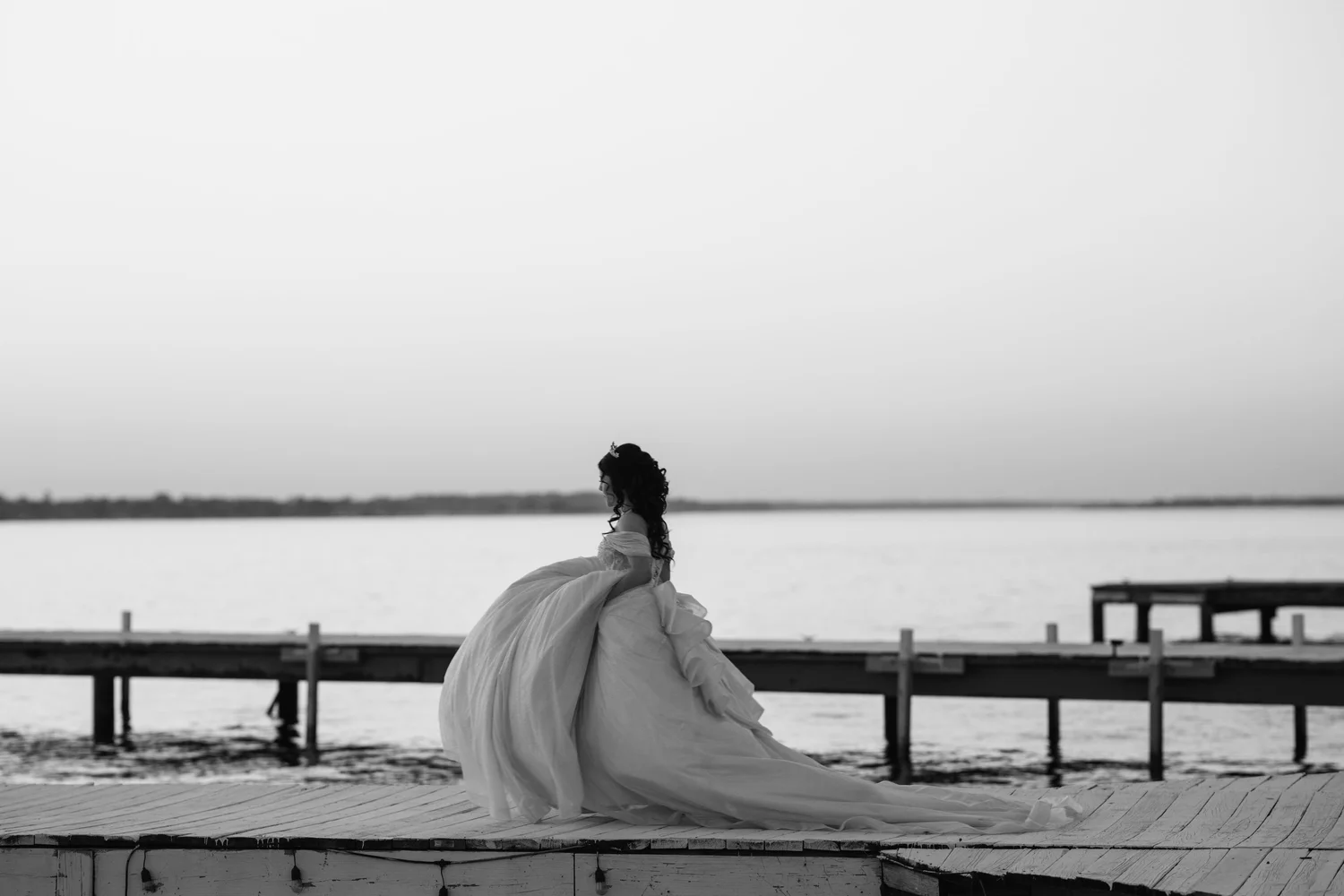 Violeta's quinceañera portrait