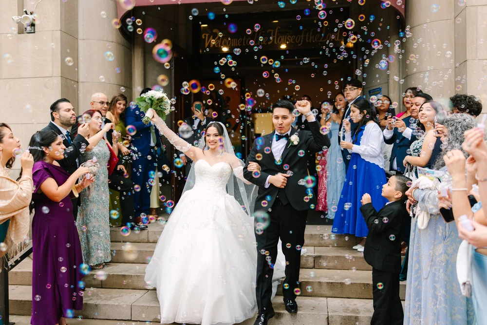 Wedding couple by Villa Productions