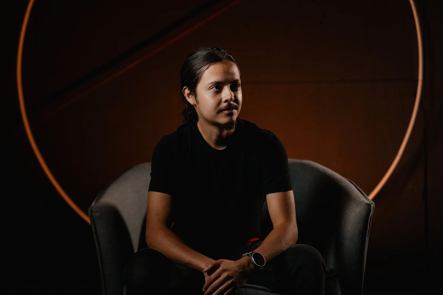 Portrait of Miguel, owner of Villa Productions