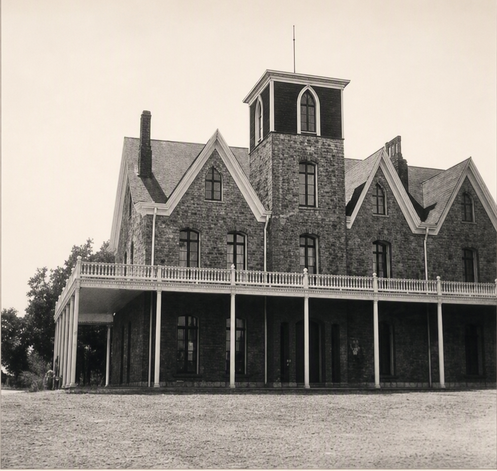 Front of Stone House 