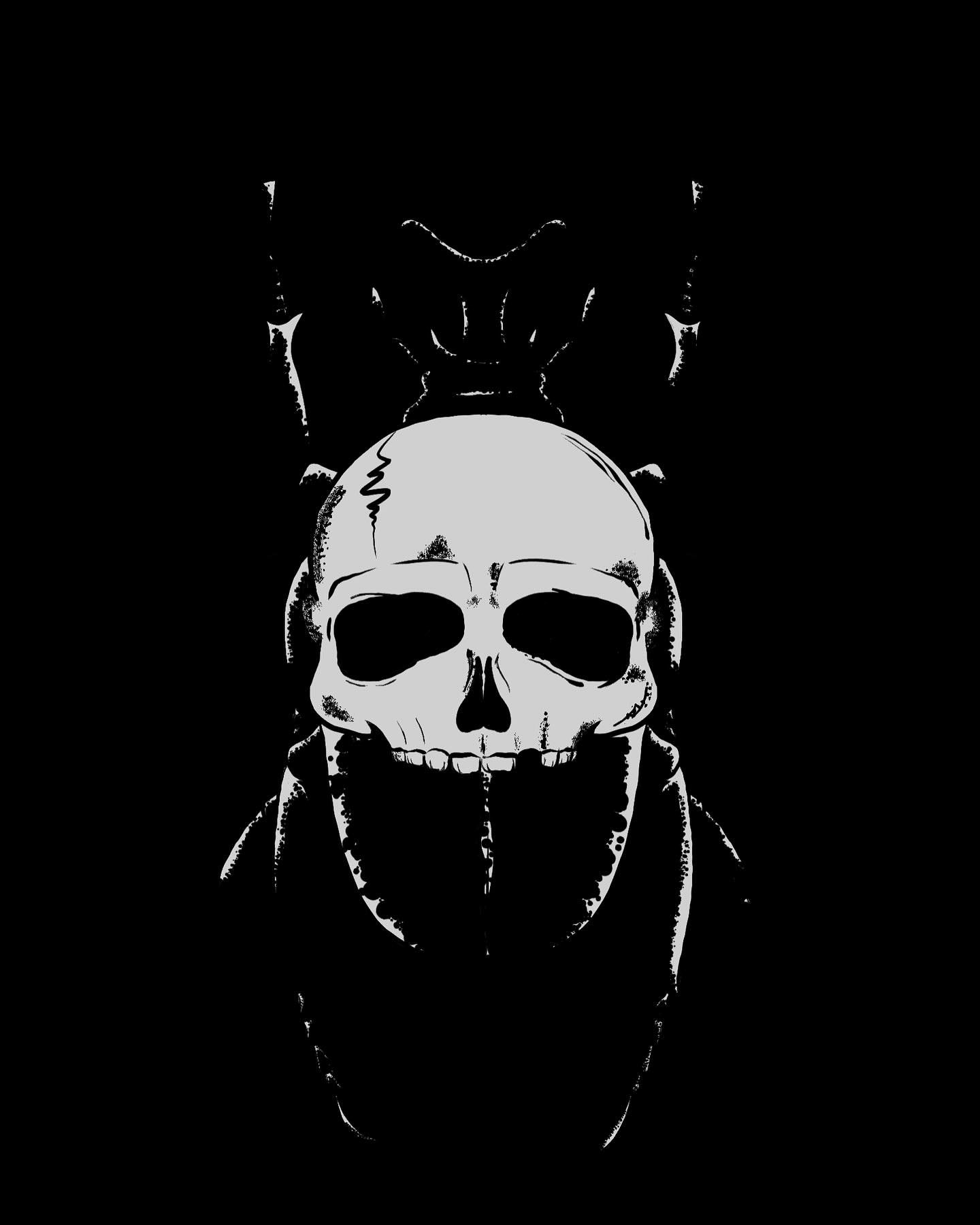 #bug #beetle #skull #art #digitalart #neurodivergent #autistic #adhd #artist