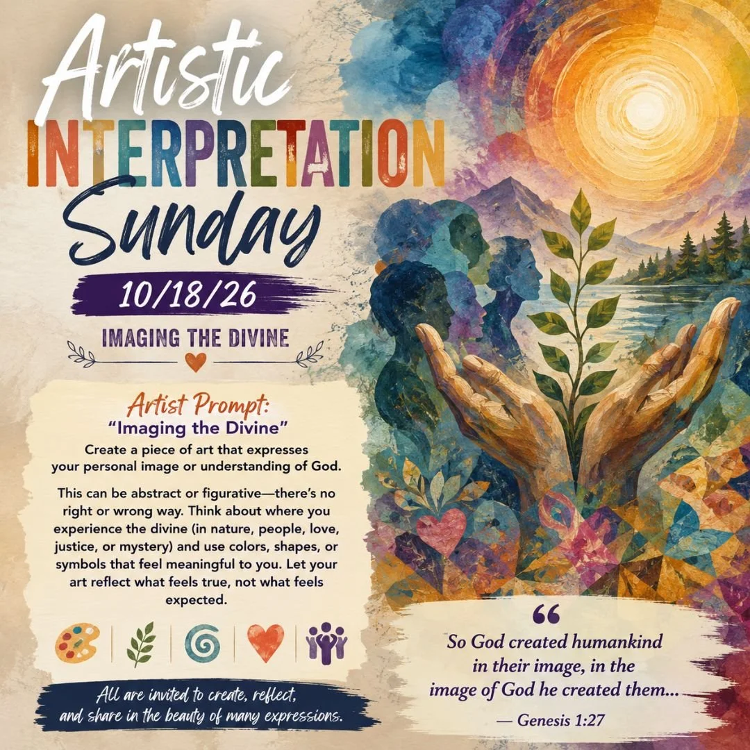 Artistic Interpretation of Scripture Sunday