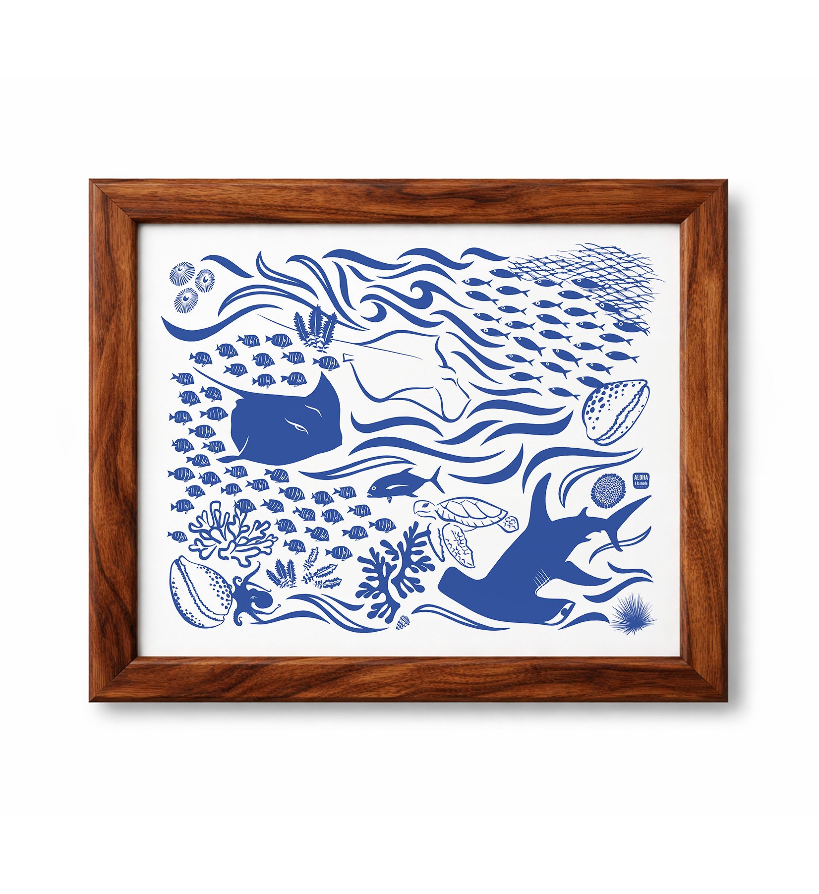 Kai 'O Anahola • Art Print