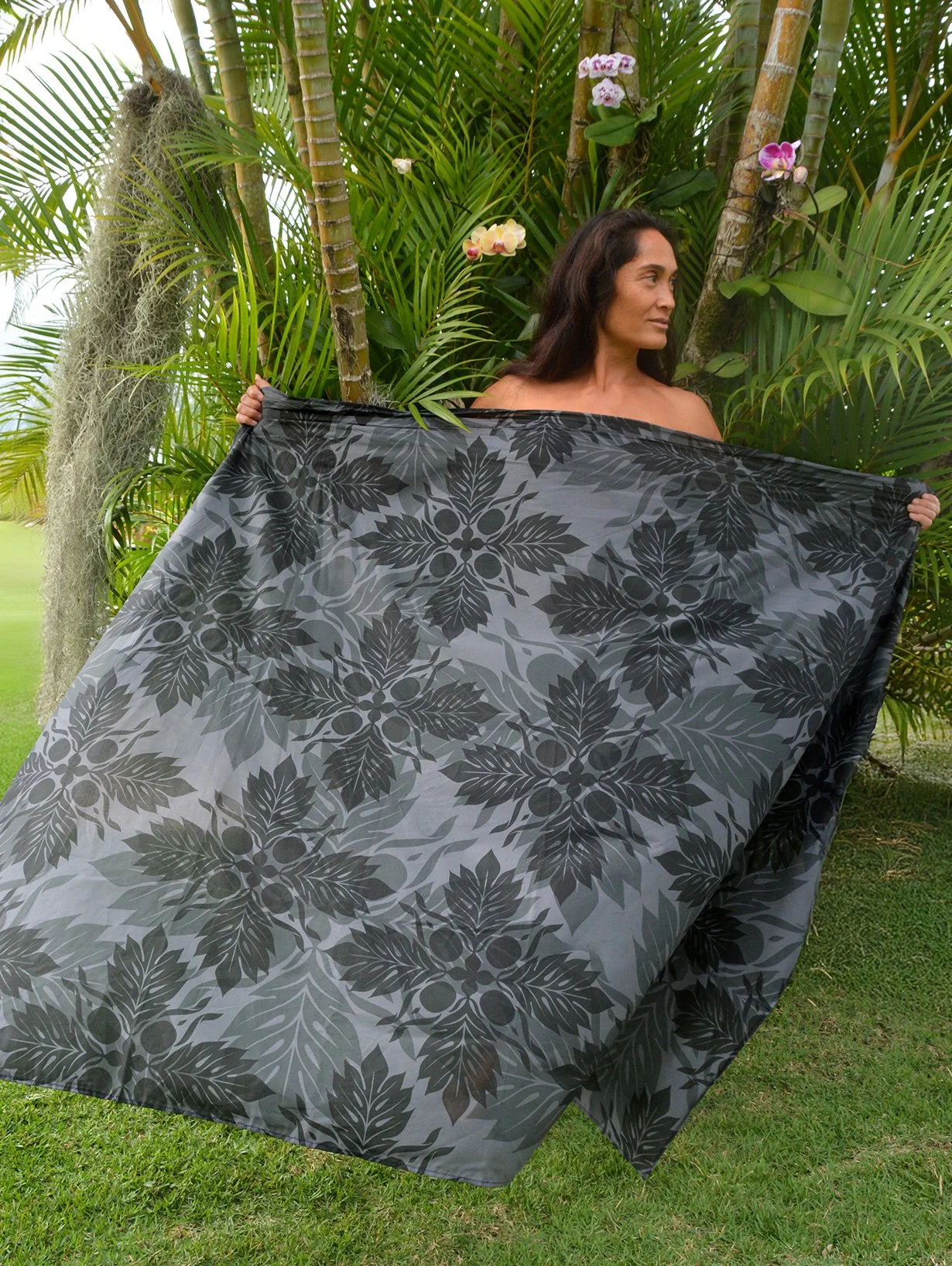 Heirloom ‘Ulu • Pareu • Gunmetal / Slate Noir