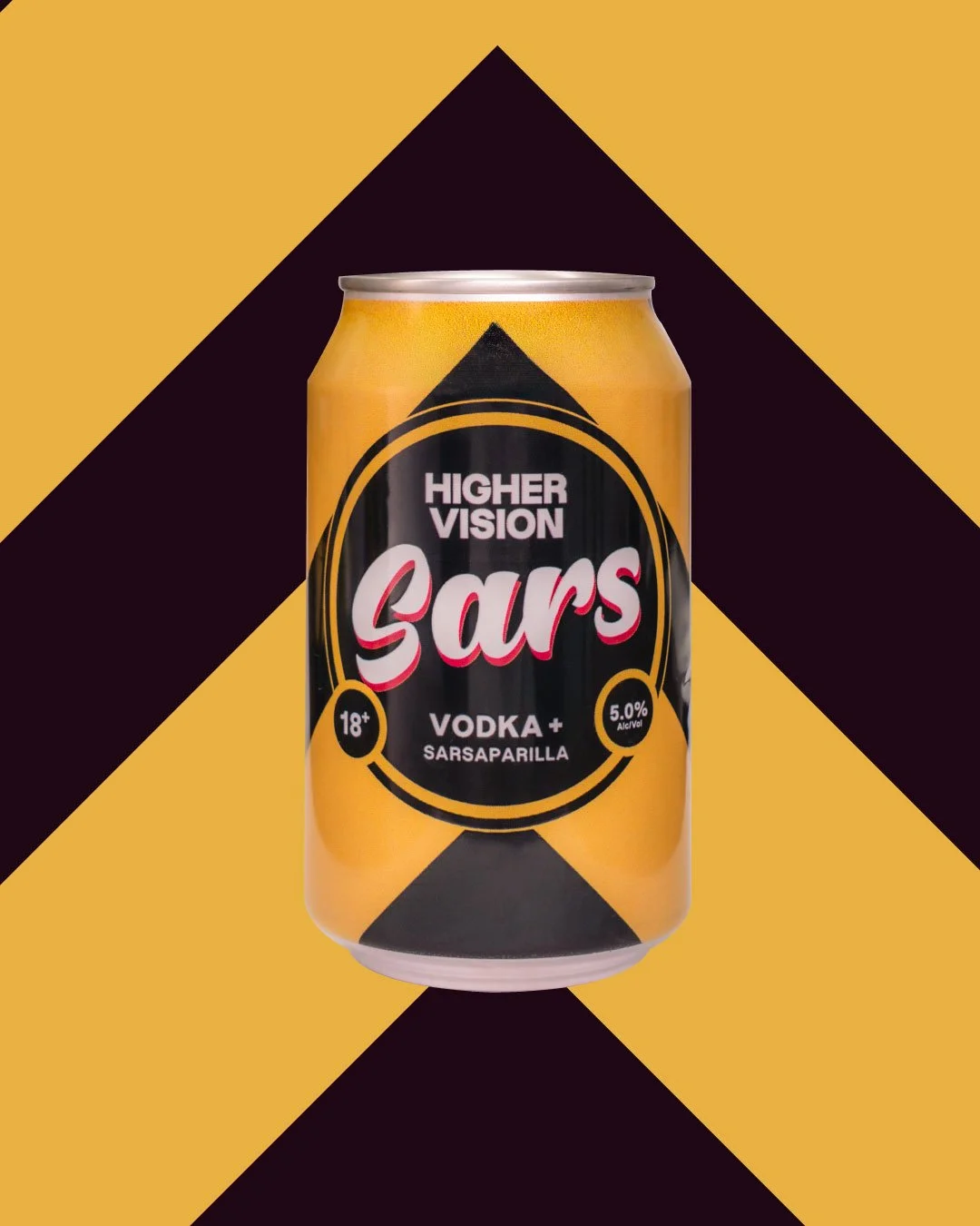 Vodka + Sarsaparilla 12  Can Pack