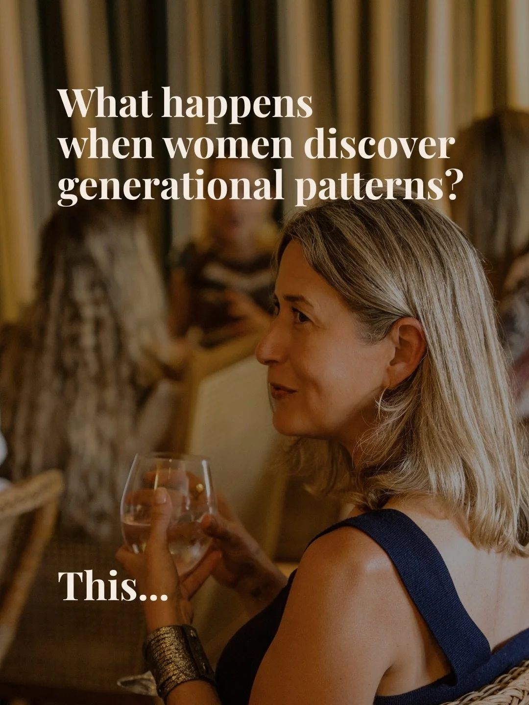 So much of what shapes us comes from the families and generations we were raised in, the beliefs, expectations and patterns we inherited without ever choosing them.

Awareness gives us a choice: to stop carrying what isn&rsquo;t ours, meet ourselves 