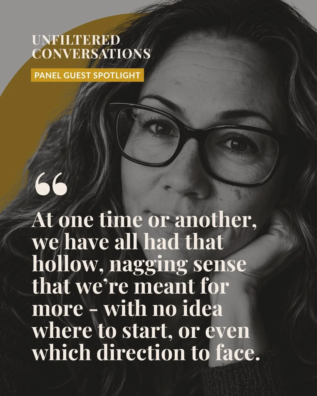 What happens when purpose isn&rsquo;t a straight line, but a series of chapters?  We&rsquo;re thrilled to have Julie Parrino @julieparrino_ 
join Unfiltered Conversations this month as we explore PURPOSE - where it comes from, how it changes and what