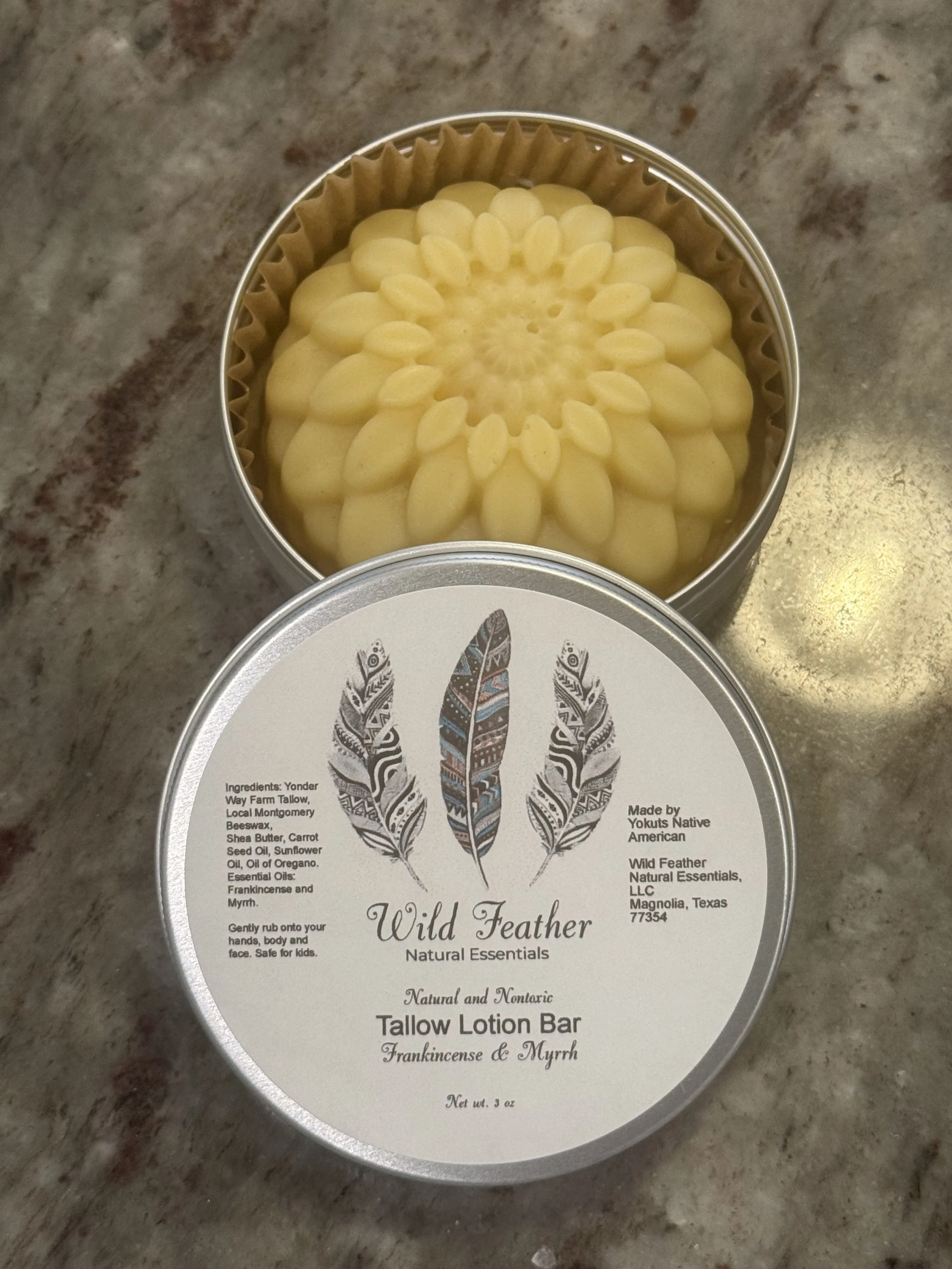 Tallow Lotion Body Bar