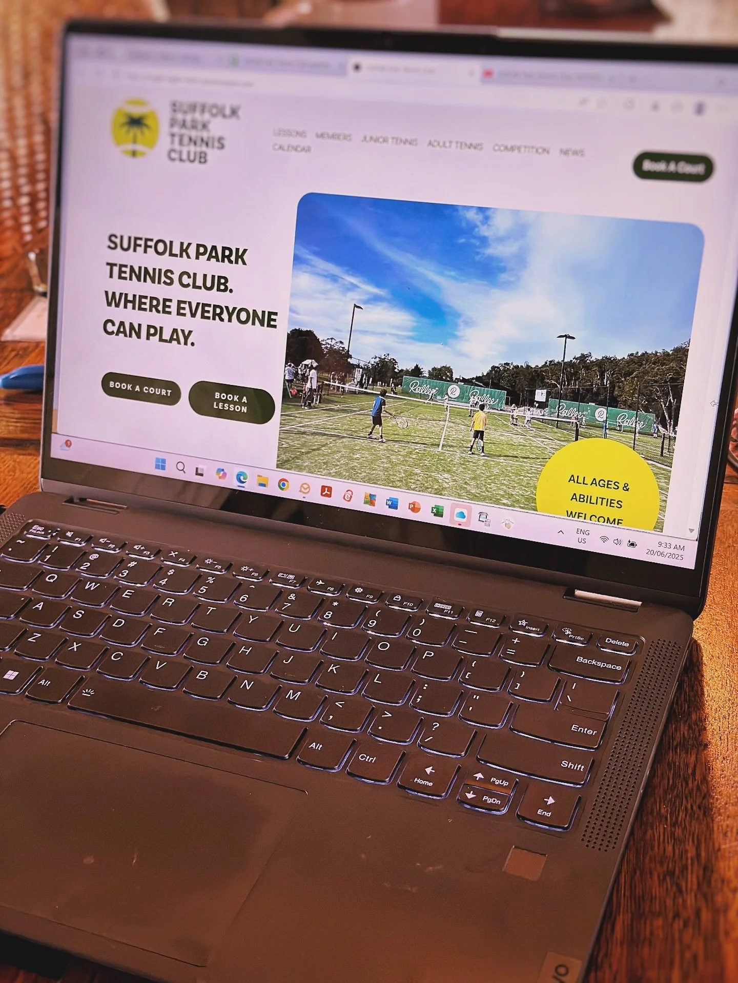 🚨 Big News!
Our brand new website is launching in early July &mdash; with a fresh new look and an updated booking system to match! 🎾✨

We&rsquo;re also introducing Junior Memberships for just $30 per year &mdash; making it easier than ever for youn