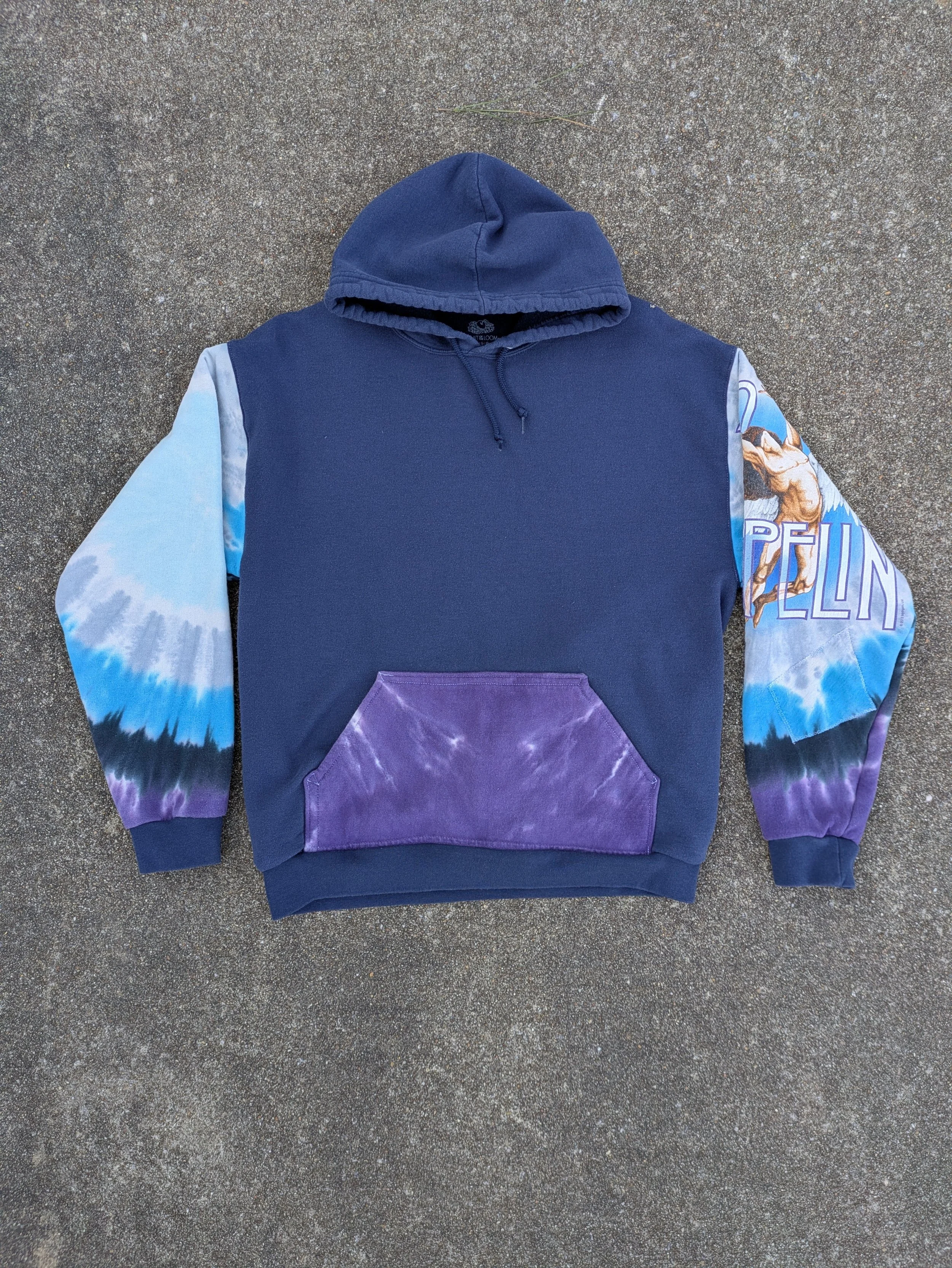 Upcycled Hoodie / Led Zeppelin - One Of One