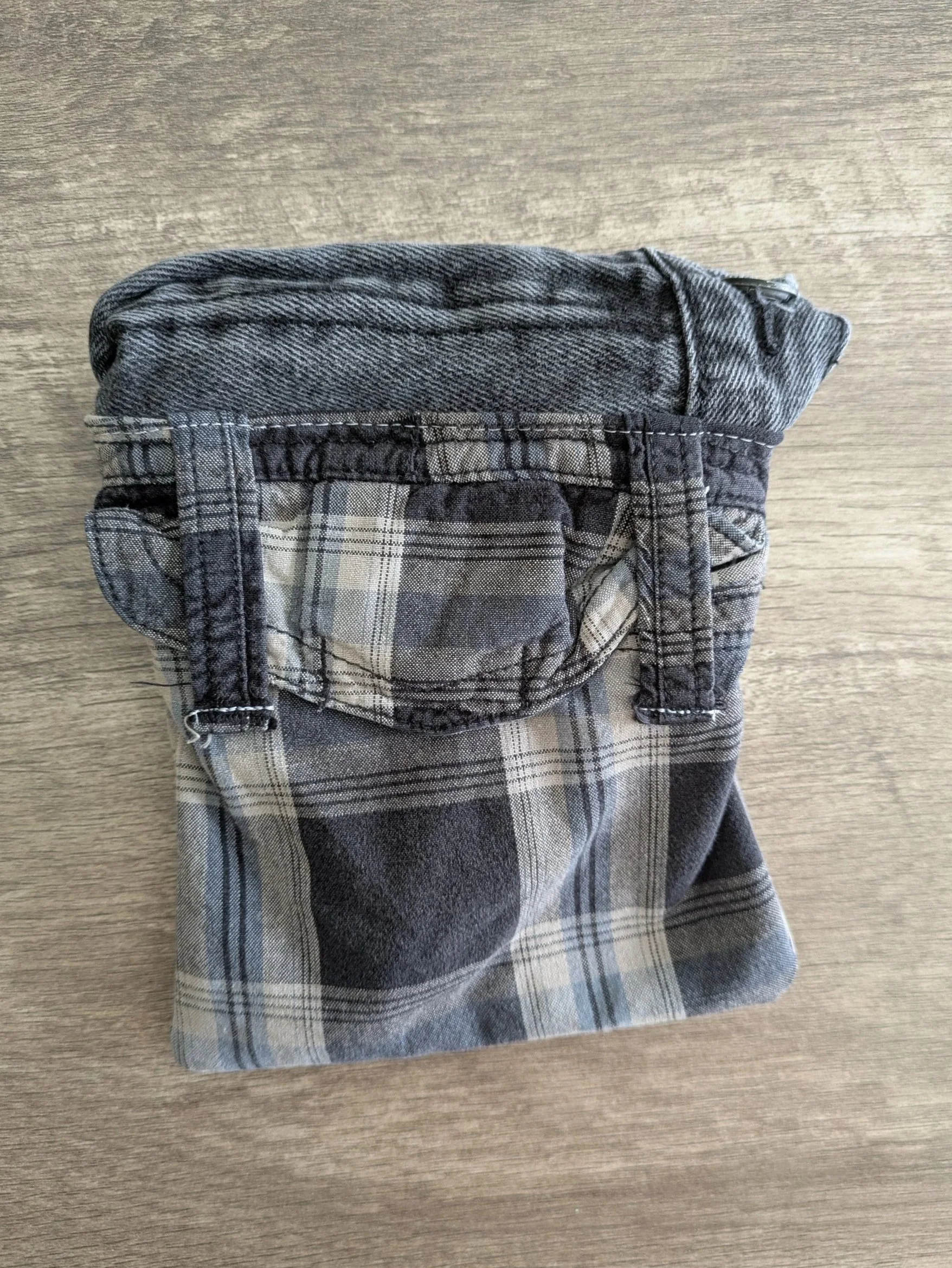 Belt Bag / Black Plaid