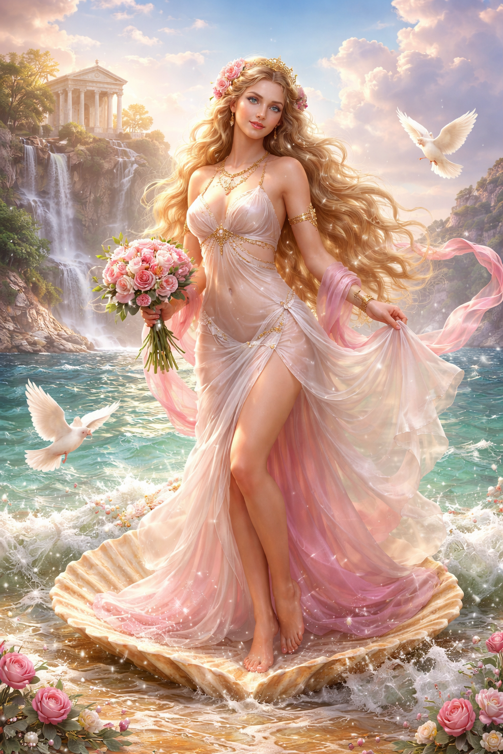 Born of seafoam