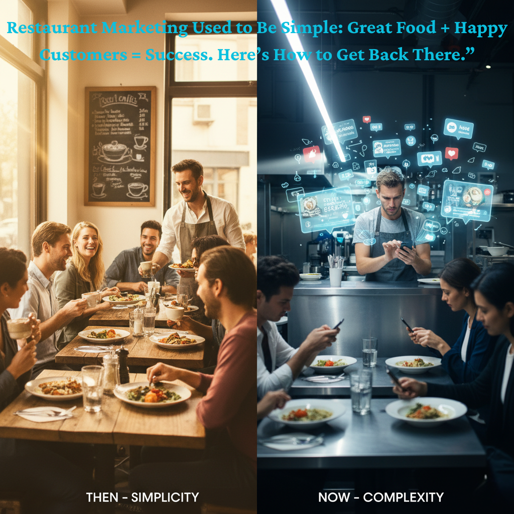Restaurant marketing used to be