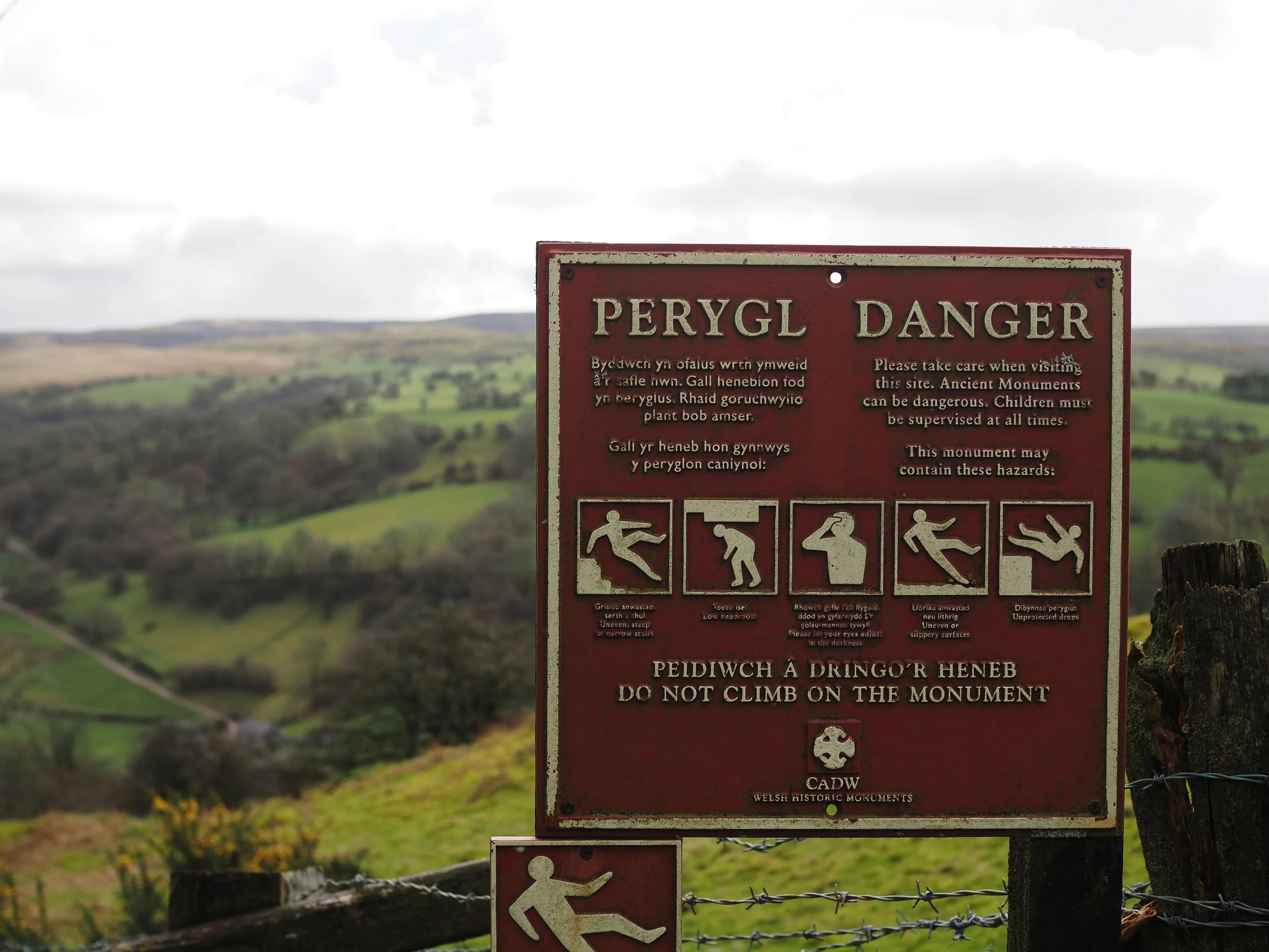 Carreg Cennen Castle, Trap, Wales, 2024