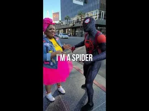 Singing Spiderman Surprises Vocal Coach with a SONG #shorts