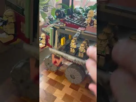 How many Clone Troopers can I fit in my FAVORITE LEGO Star Wars set? #legostarwars #lego