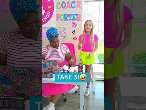 Little Girl LOSES IT when she messes up ESPRESSO RIFF w/ Vocal Coach!!!