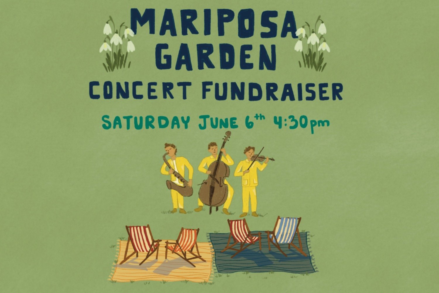 Mariposa Garden Concert Fundraiser