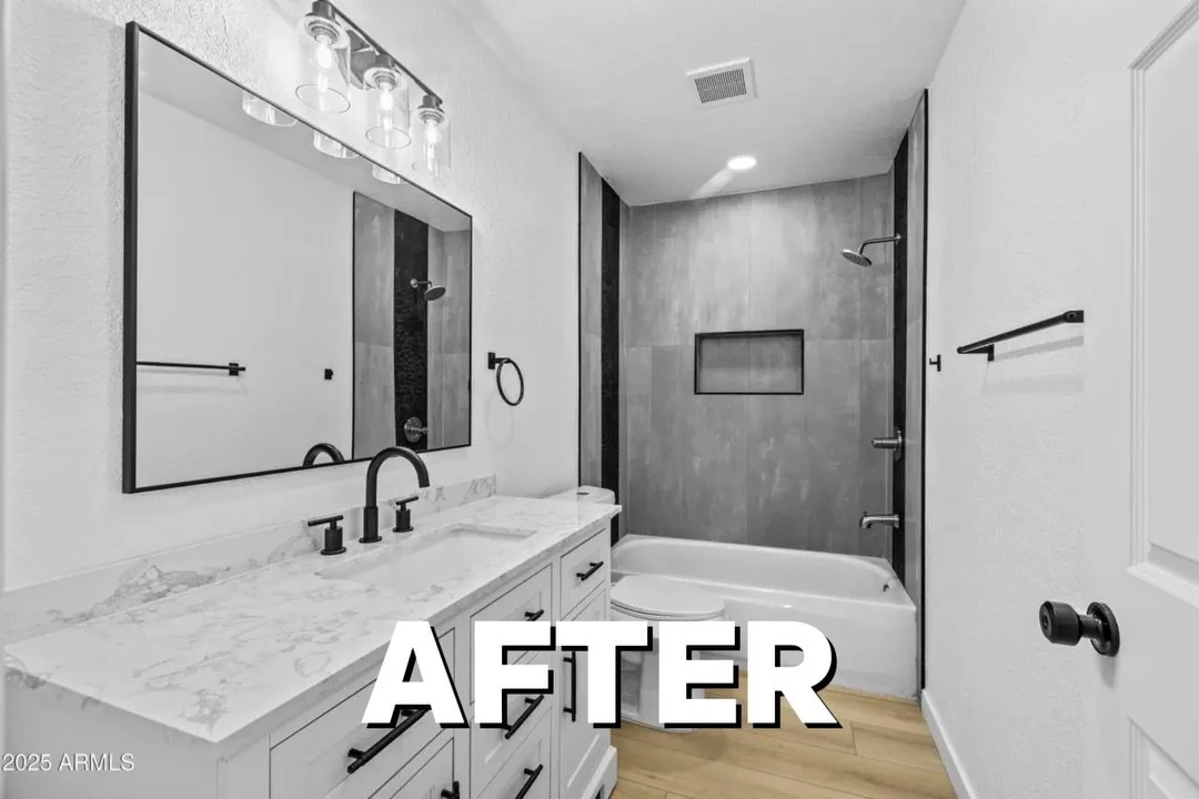You won&rsquo;t believe how far this home has come.
What started as a dated 1970s property is now a fully reimagined Tempe remodel &mdash; proof of what happens when the right builder steps in. 🔨✨

Now live at 39 W Vinedo Ln, this 4 bed, 2 bath home