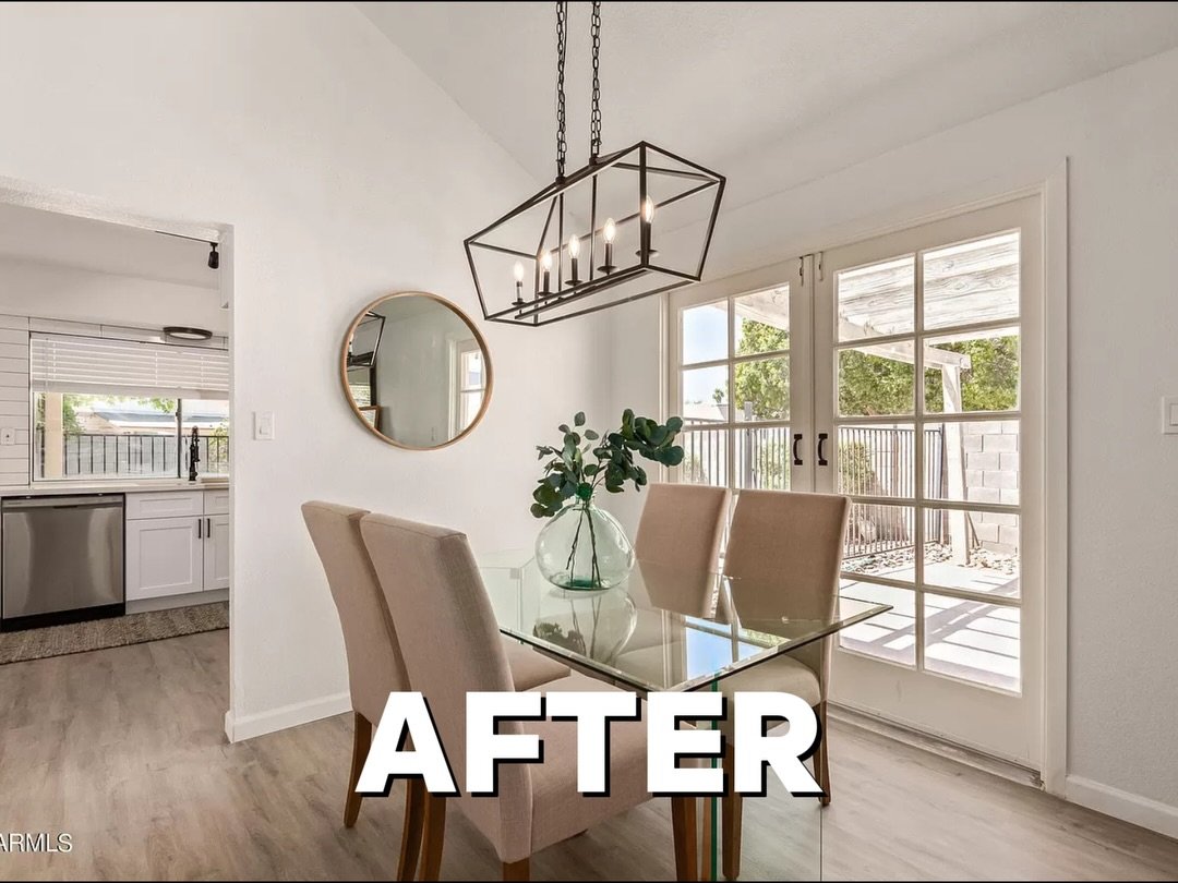 Starting with the afters because they&rsquo;re so good. ✨ 

4 bed, 3 bath, 2-car garage &mdash; fully refreshed with new flooring, a brand-new kitchen, updated baths, and fresh paint throughout.

Built right by T.A. Builders.

#HomeSweetHome #RealEst