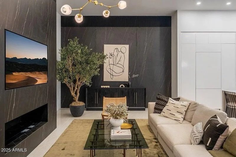 Accent walls that do more than fill a space &mdash; they define it. ✨ 

From bold textures to clean modern lines, every detail is designed to make a statement.

#TABuilders #AccentWalls #ModernDesign #HomeInspo #InteriorStyle