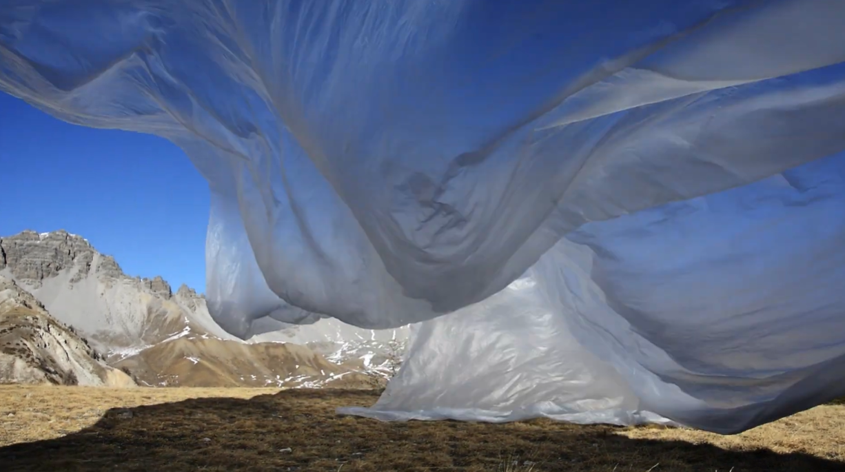 Alice Goehrs - 120 m² de geste dans le vaste (120 m² of gesture in the vastness)
