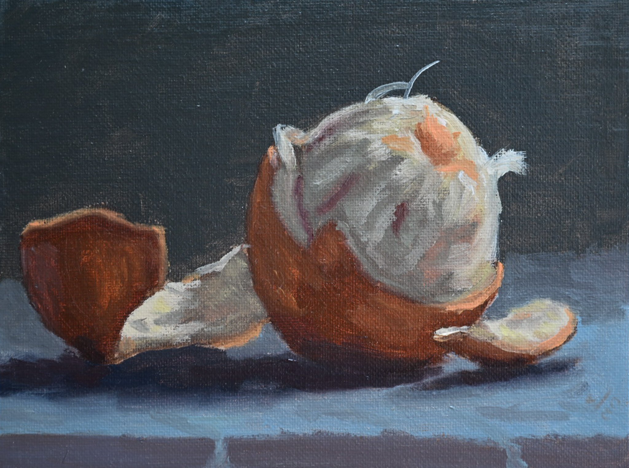 orange, peeled original