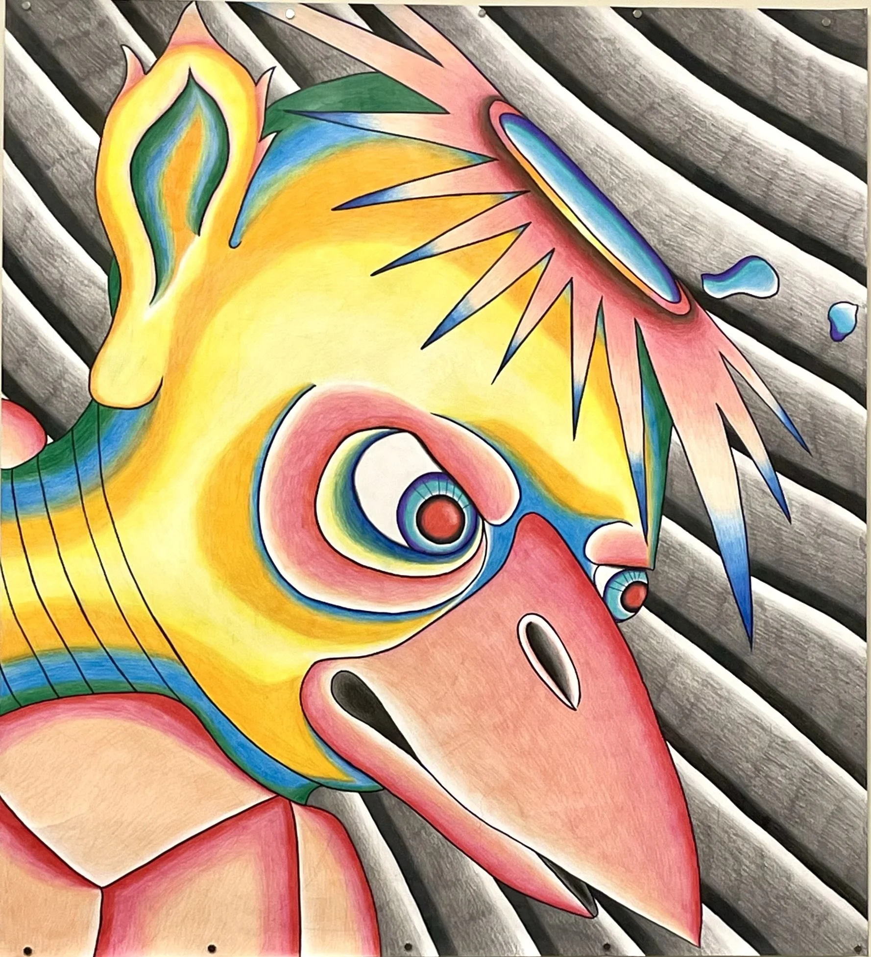 Ookii Kappa, 42" x 46"