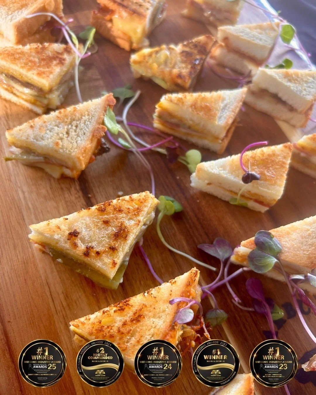 Canap&eacute; Option // Mini Cuban Sandwich | Pickles | Mustard

I don't think enough people understand how delicious a Cuban is! 

www.marbullcatering.com