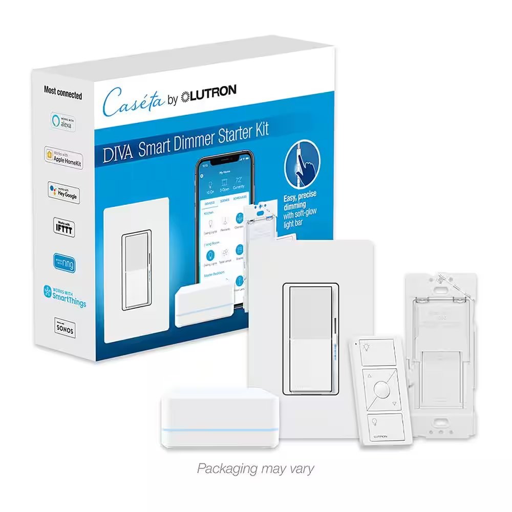 Caseta Diva Smart Dimmer Starter Kit