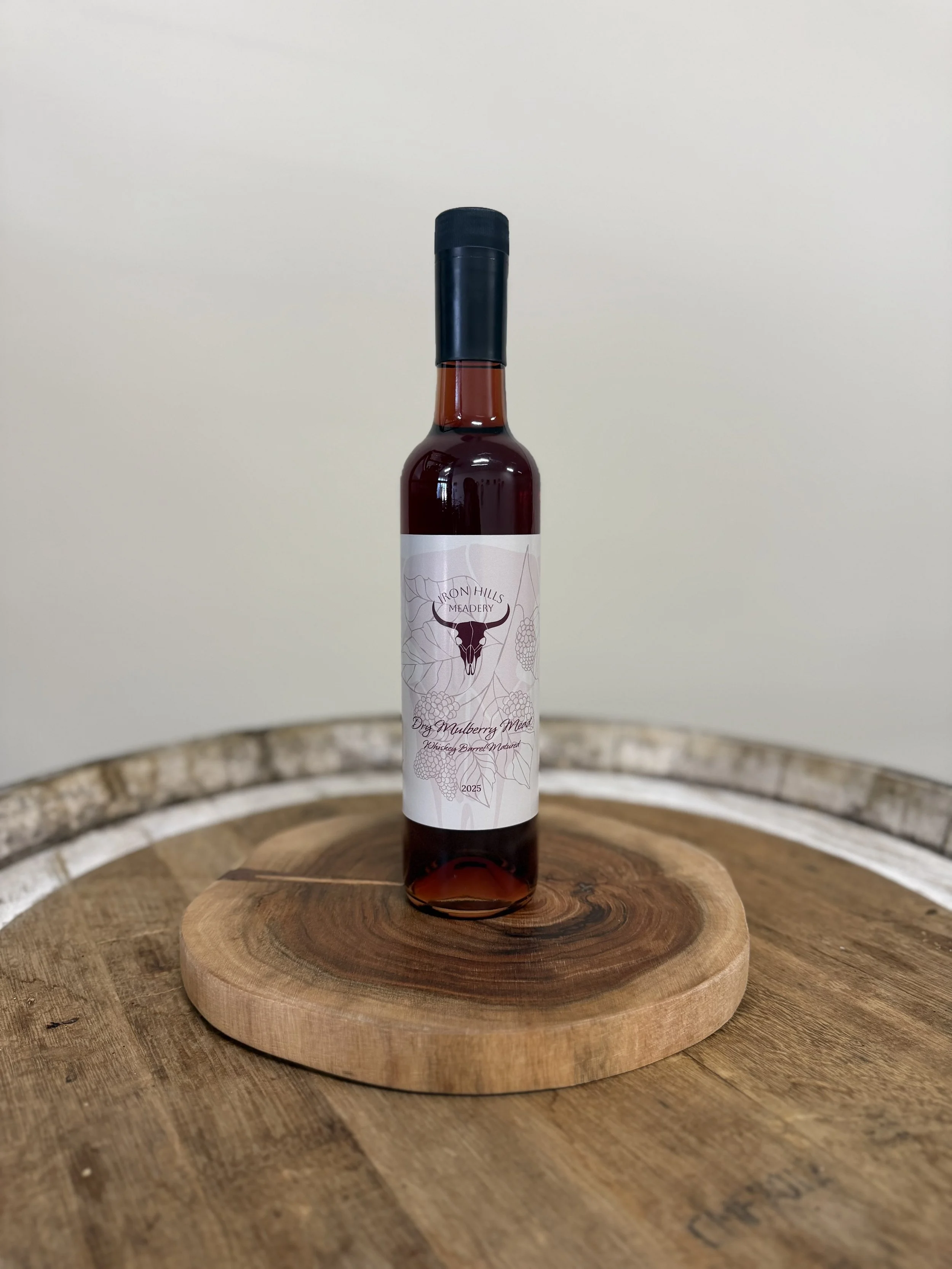 Dry Mulberry Mead Whiskey Barrel Matured