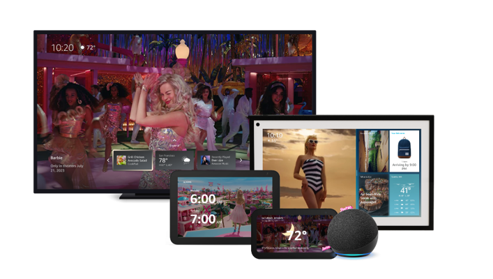 Amazon Alexa Barbie Theme