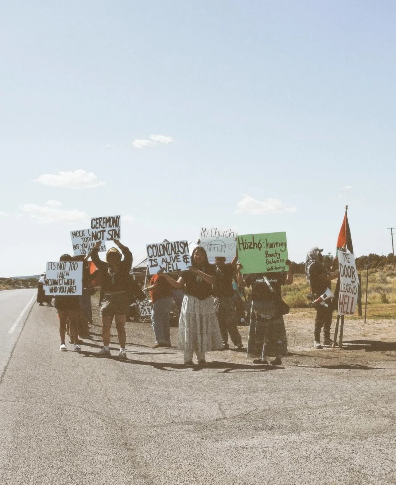 Activist Louvannina Tsosie 